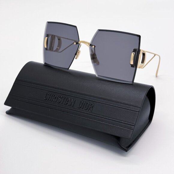 NEW DIOR 30MONTAIGNE S7U B0A0 GOLD GREY WOMEN SUNGLASSES DIOR - Picture 1 of 13